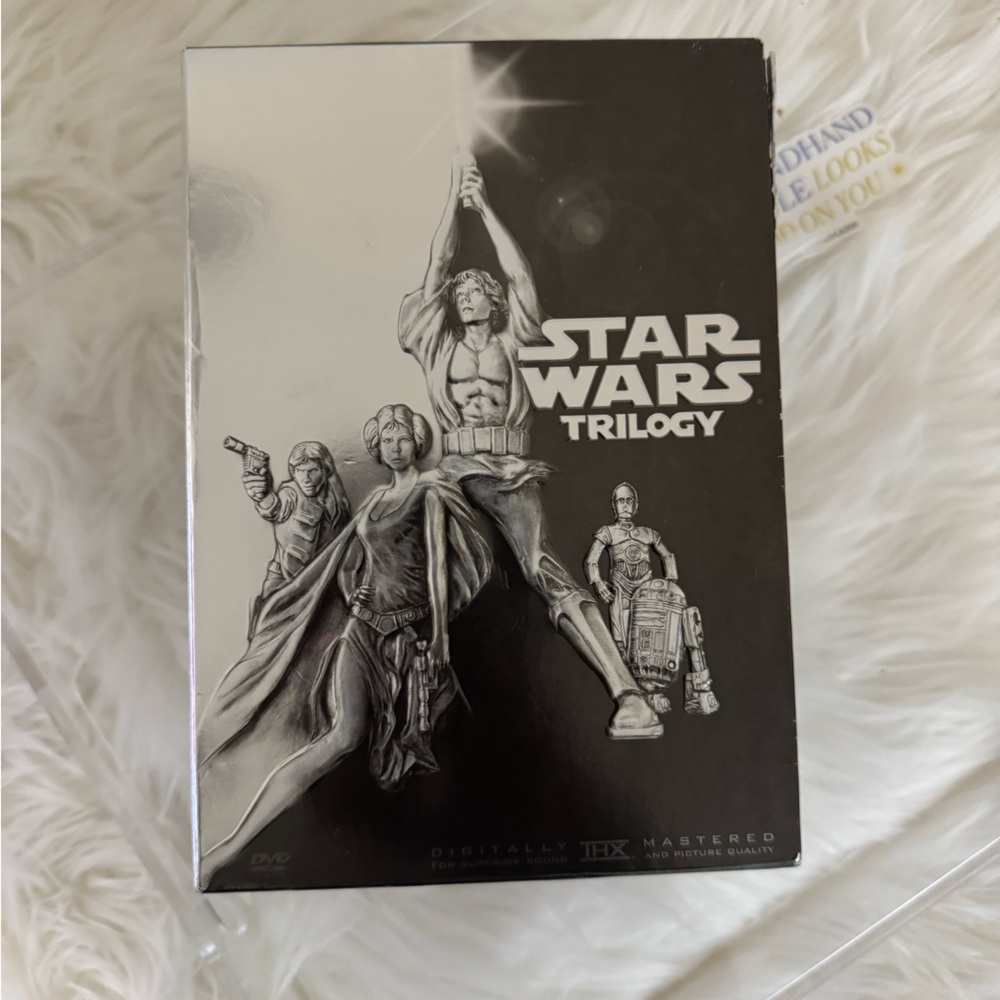 STAR WARS DVD Trilogy Box Set-A New Hope; Empire Strikes Back;Return of the Jedi